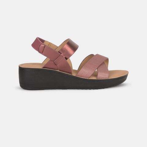 Bata maroon sandal for women
